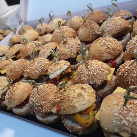 Mini burgers 2 recettes.