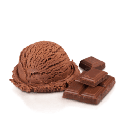 boule de glace chocolat