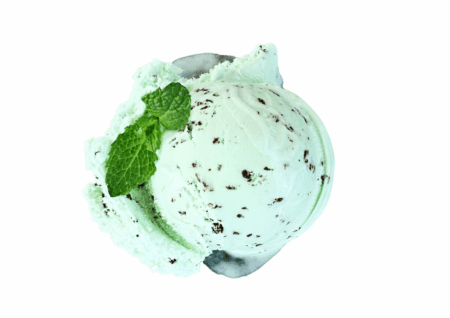 boule de glace menthe Chocolat