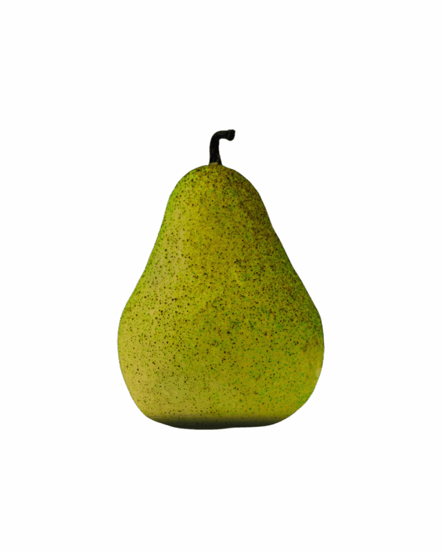 Poire transparent